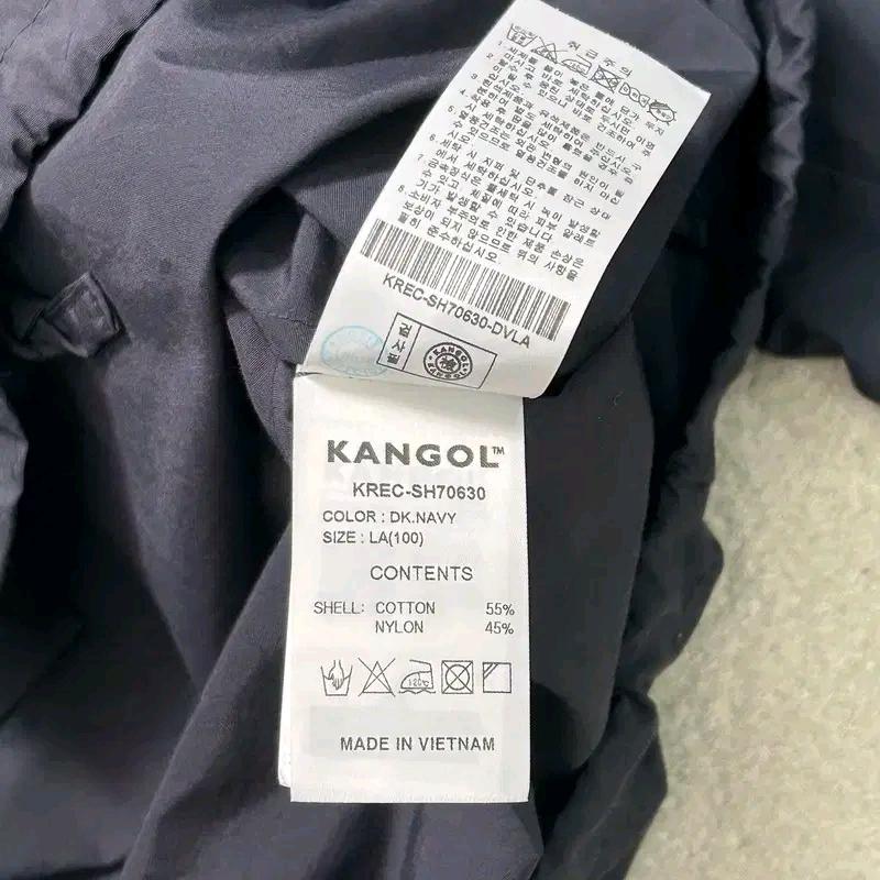 KANGOL 바람막이 셔츠 자켓 네이비 100 9