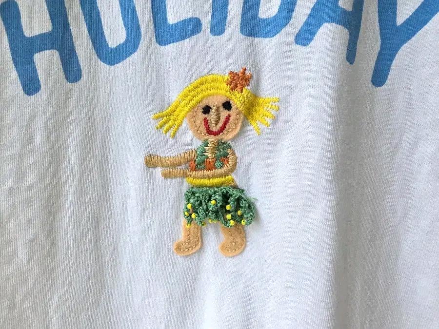 러프 입체자수 티셔츠 2