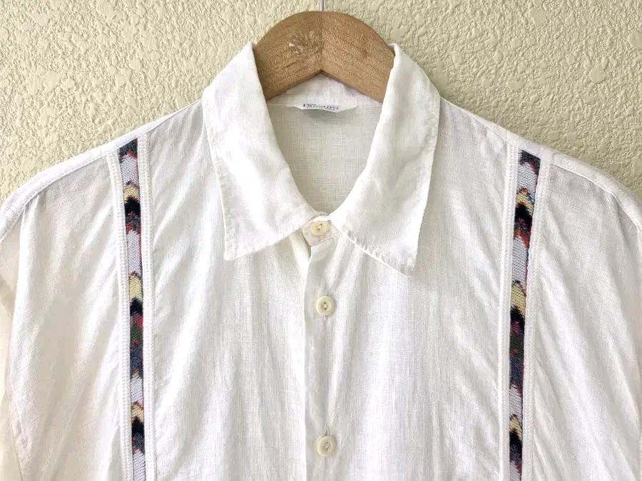 80-90s 이탈리아발 빈티지 린넨 셔츠(made in italy) 3