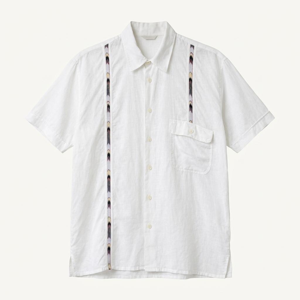 80-90s 이탈리아발 빈티지 린넨 셔츠(made in italy) 1