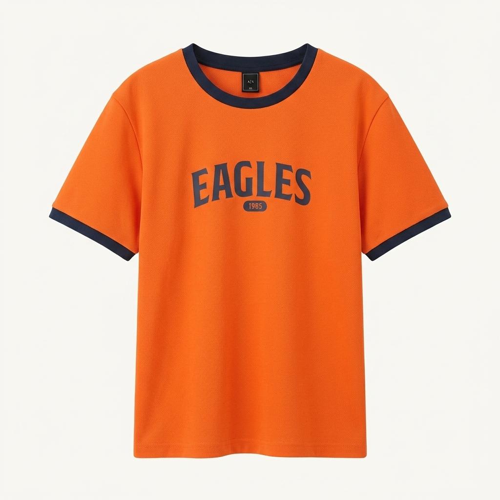 이글스 EAGLES 반팔 티셔츠 오렌지 1