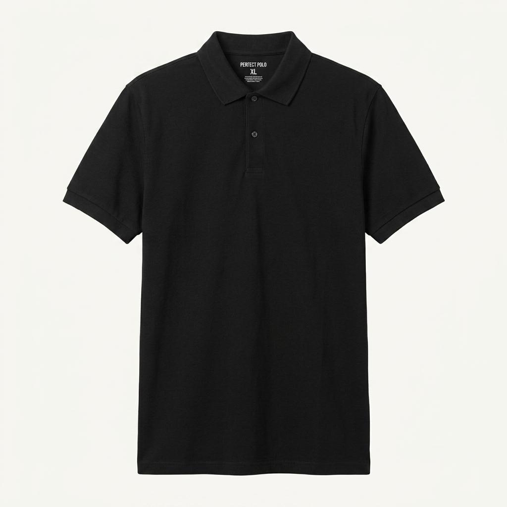 지오다노 블랙 폴로티셔츠 XL 1
