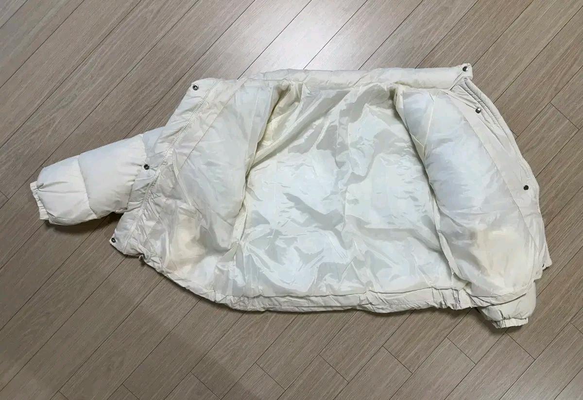 보세 숏패딩 화이트(여성55사이즈) 4