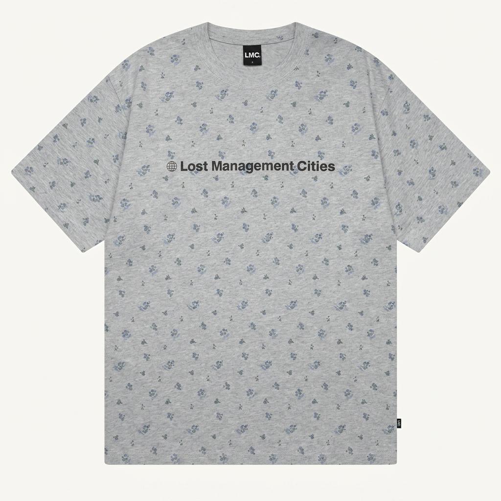 엘엠씨 FN OG TEE flower gray M 사이즈