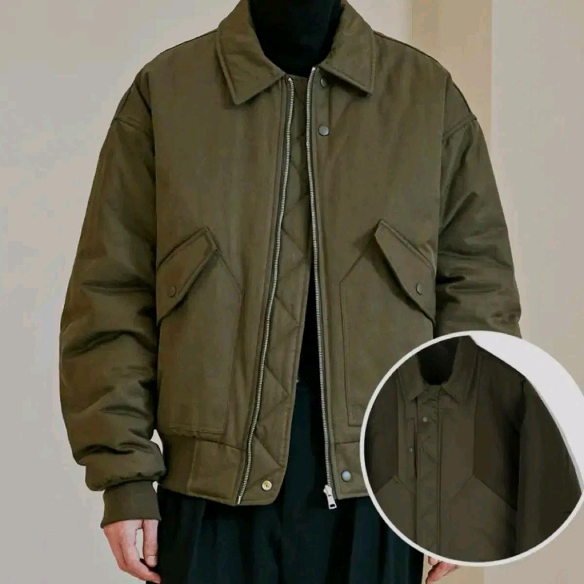 케이엔드 CWU-45P 리버시블 플라이트 봄버 자켓 브라운카키 10
