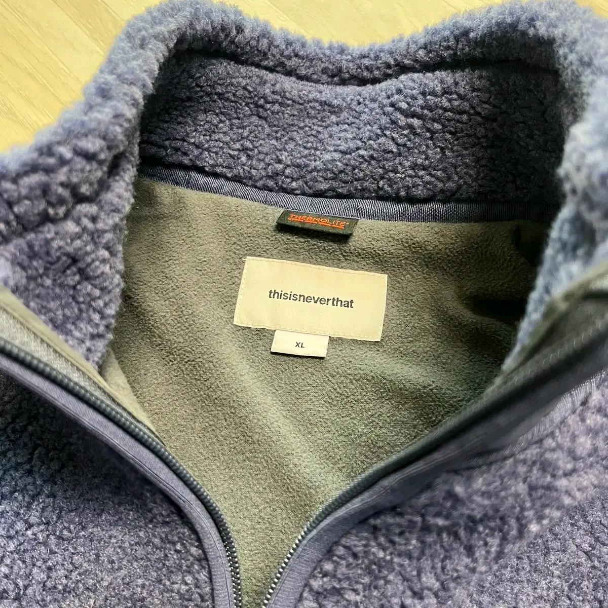 디스이즈네버댓 - Sherpa Fleece Jacket blue (XL) 7