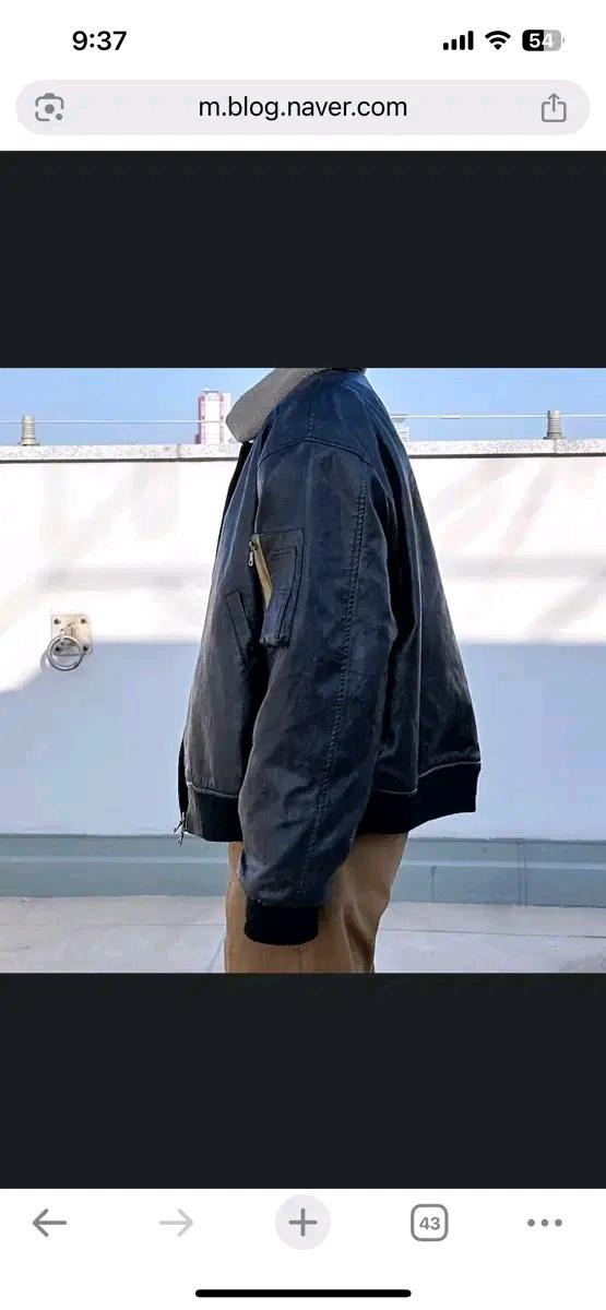 라퍼지스토어 MA-1 쉐르파 레더 무스탕 L(새상품) 10