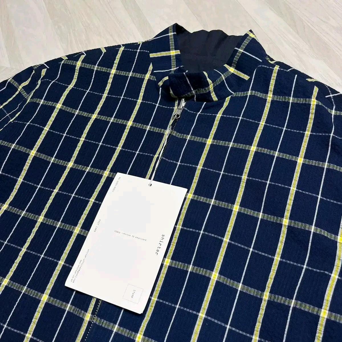 18시즌 셔터shirter 씨어써커 리버시블 자켓 새상품 105 5