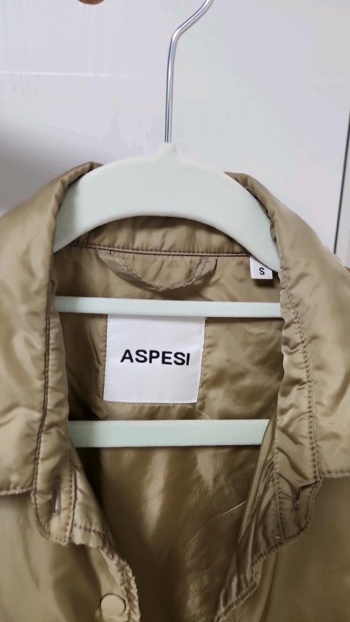 아스페시 나일론 셔츠 재킷 카키 3