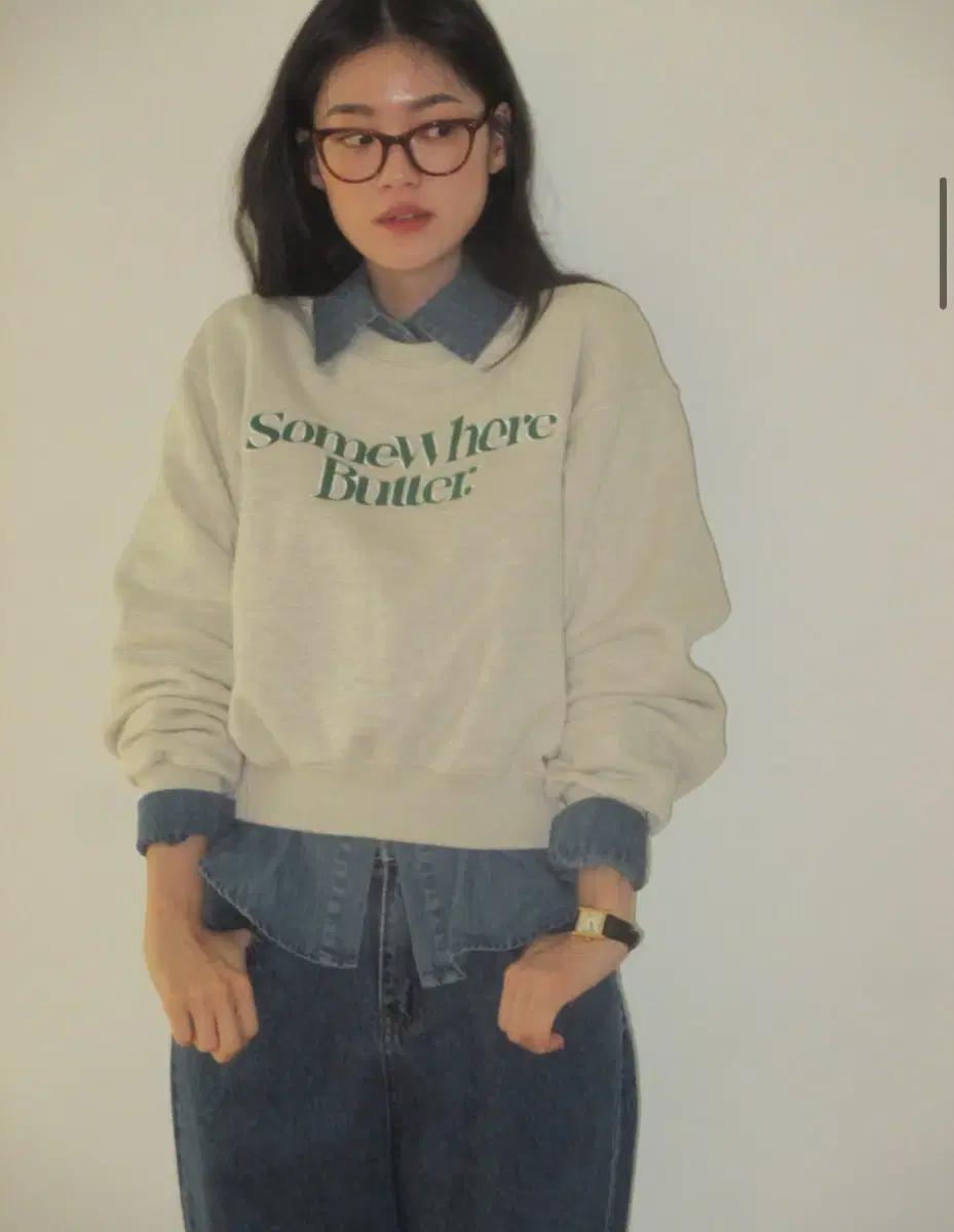 썸웨어버터 뉴 웨이브 로고 스웻셔츠 맨투맨 2