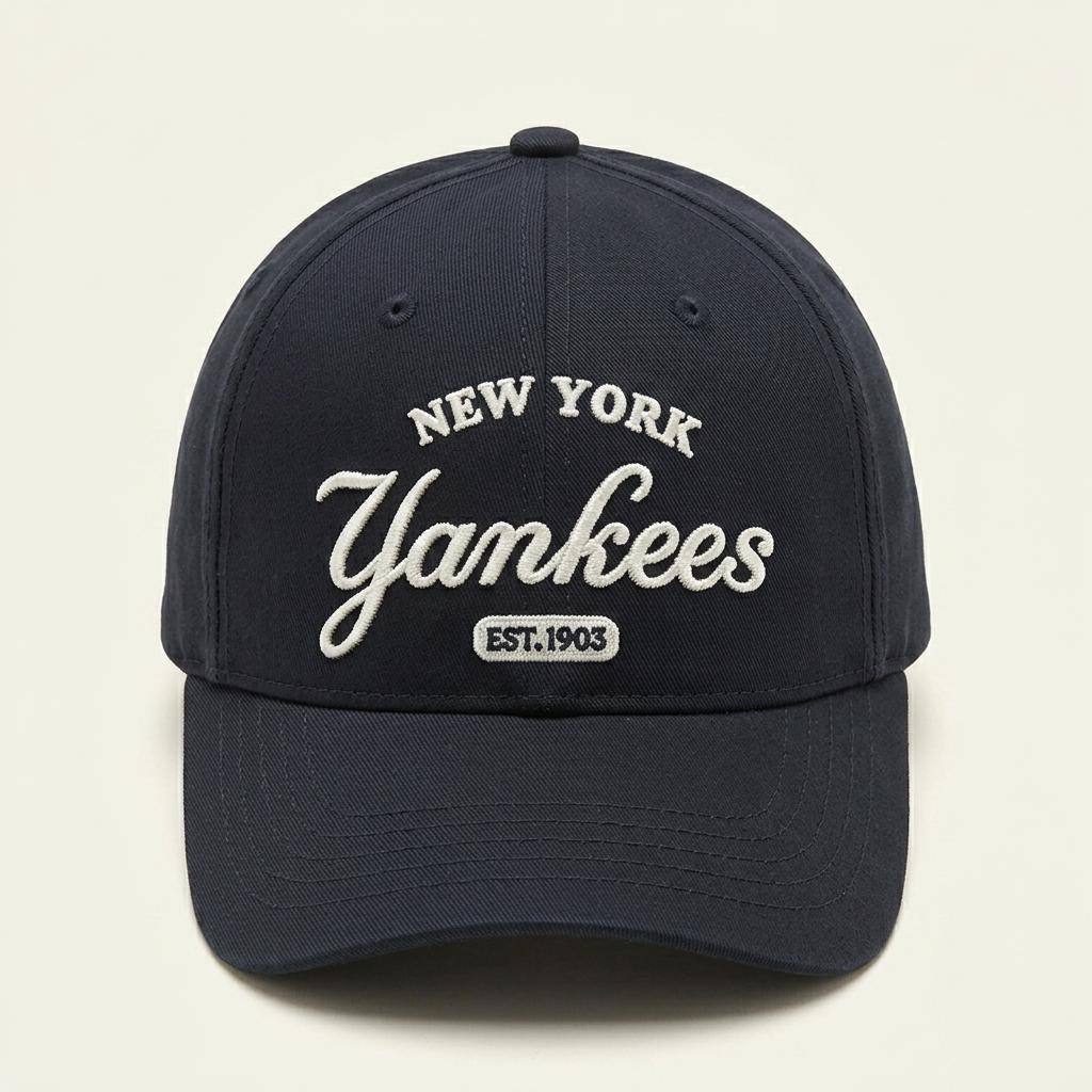 MLB 뉴욕양키스 자수 볼캡 블랙 1