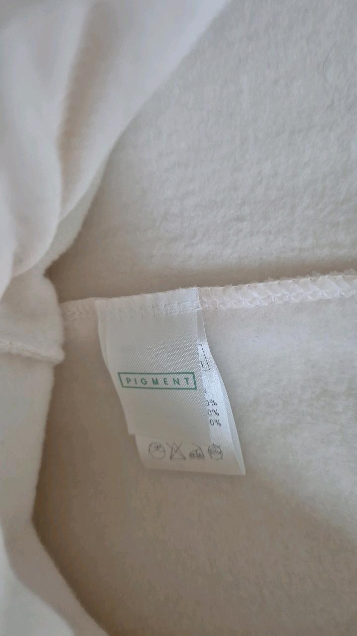 피그먼트 기모 골지 슬림 레깅스 아이보리 4