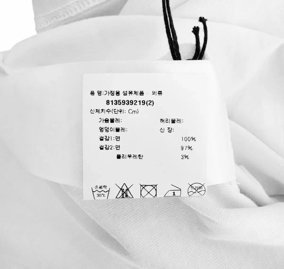 [2] 발렌시아가 AGAICNELAB 로고 라지핏 반팔 티셔츠 화이트 9