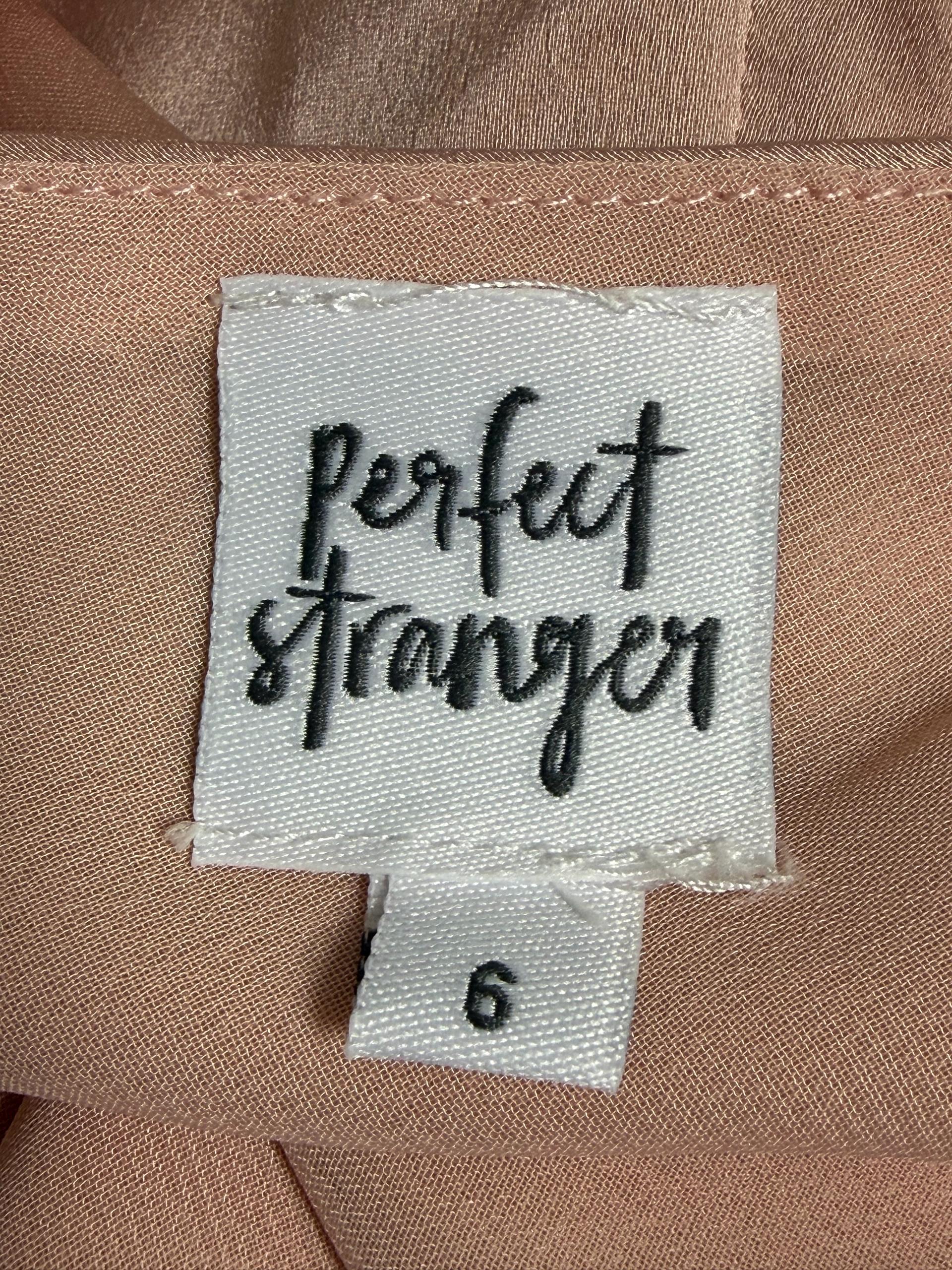 Perfect Stranger 호주 브랜드 핑크 새틴 맥시 드레스  6