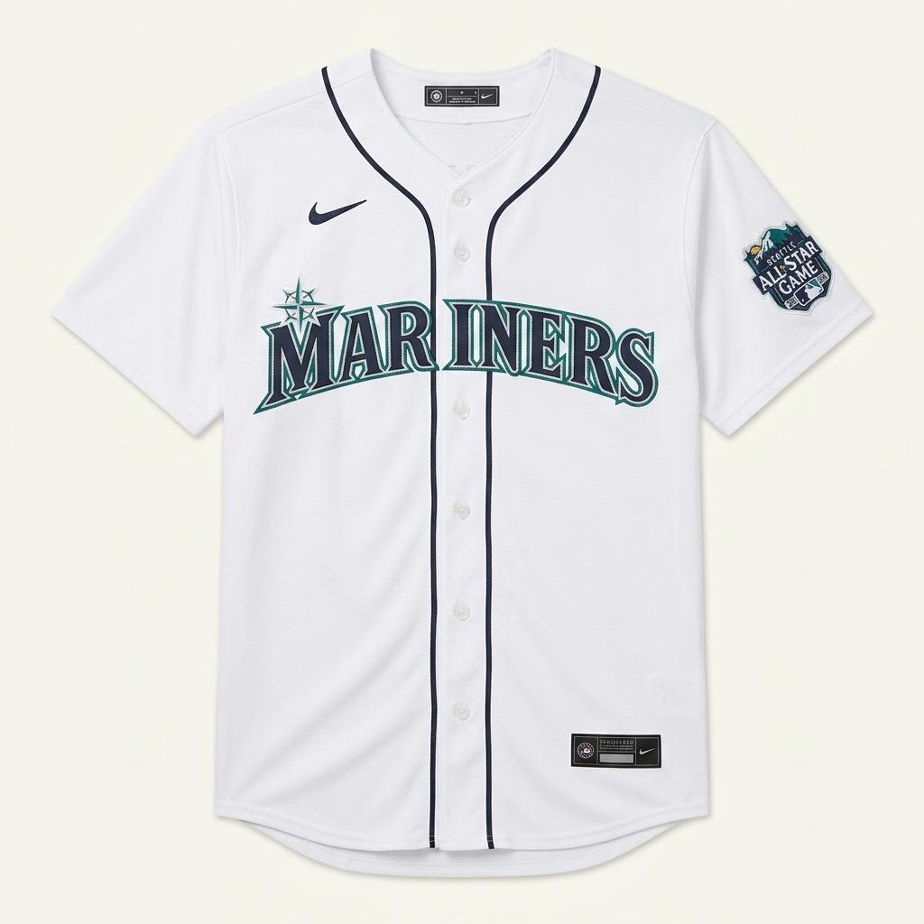 나이키 시애틀 매리너스 로드리게스 MLB 저지 화이트 1