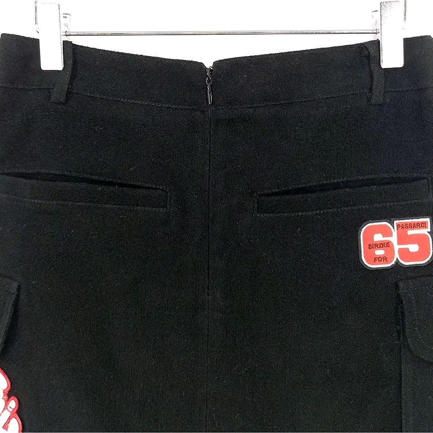 파사디 여 춘추 스판 레이온혼방 미니스커트 블랙64 (HU43471) 4