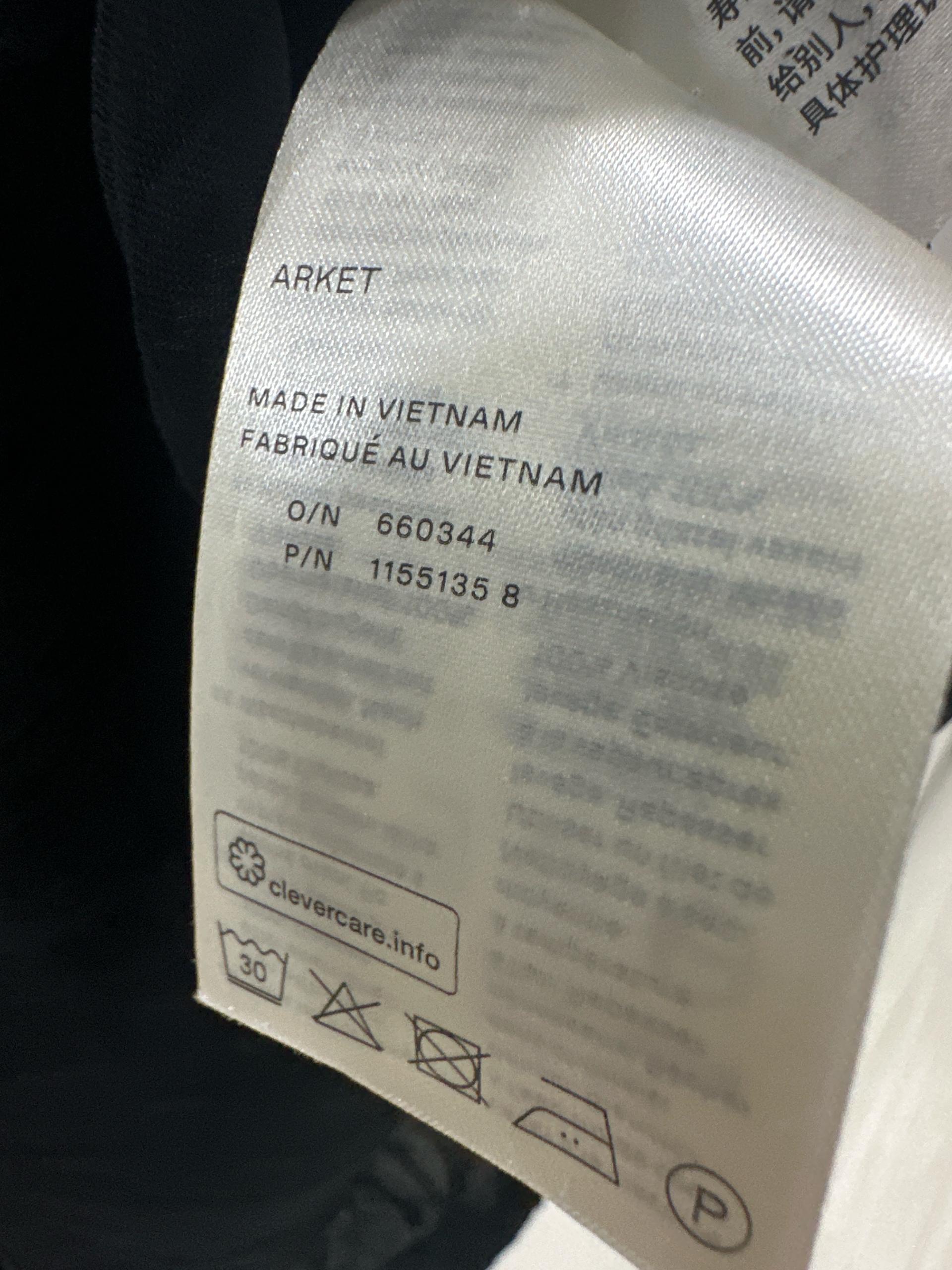 아르켓 플리츠 브이넥 롱 원피스 블랙 8