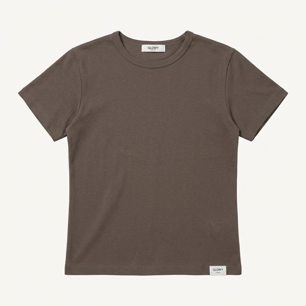 글로니 G BABY TEE  브라운(FREE) 1