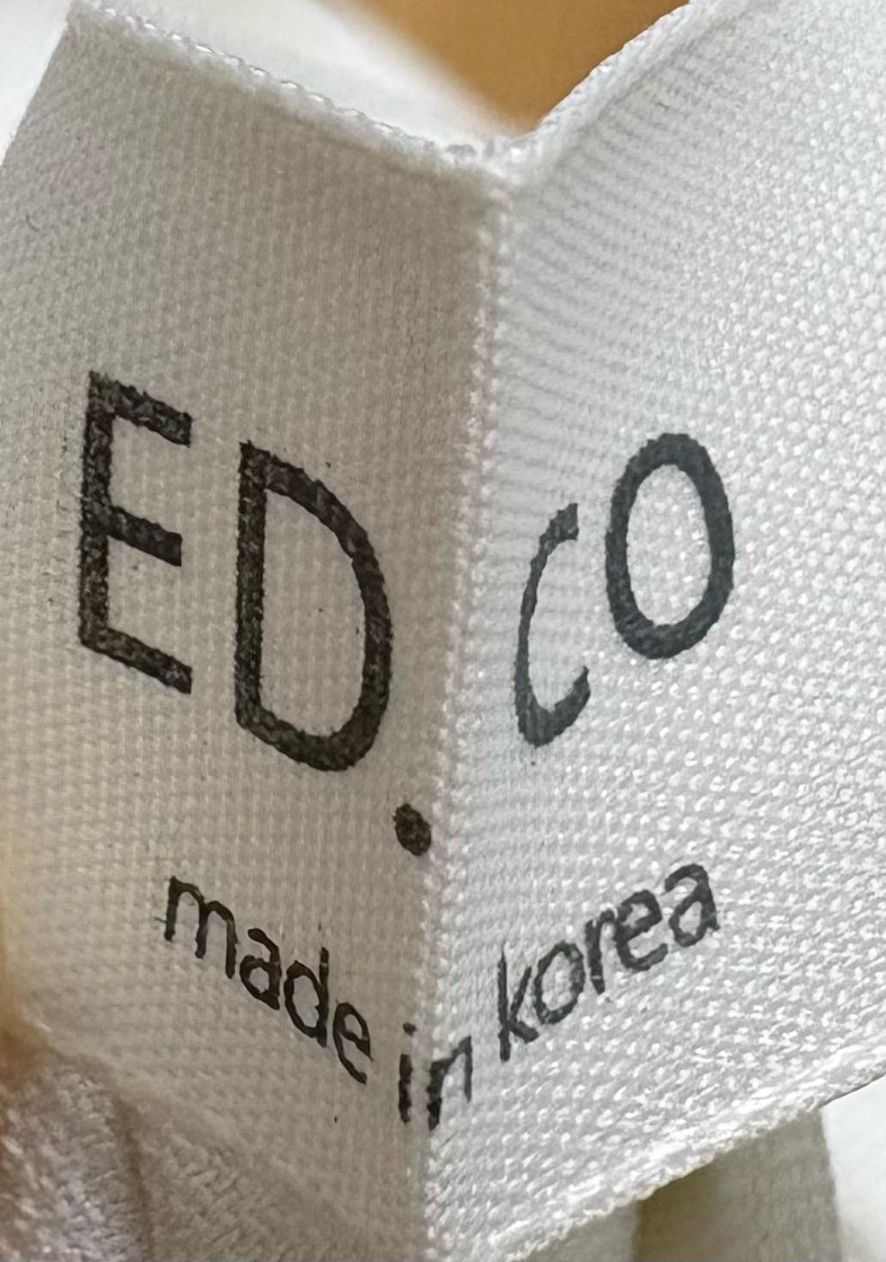 ED.co 레이스 카라 화이트 블라우스 4