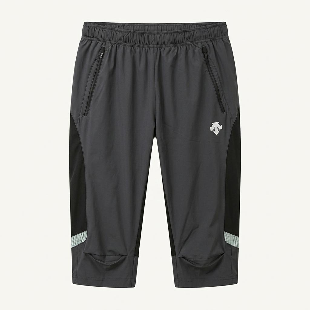 호칭90,허리고무줄)) DESCENTE 데상트 7부 반바지 ! 1