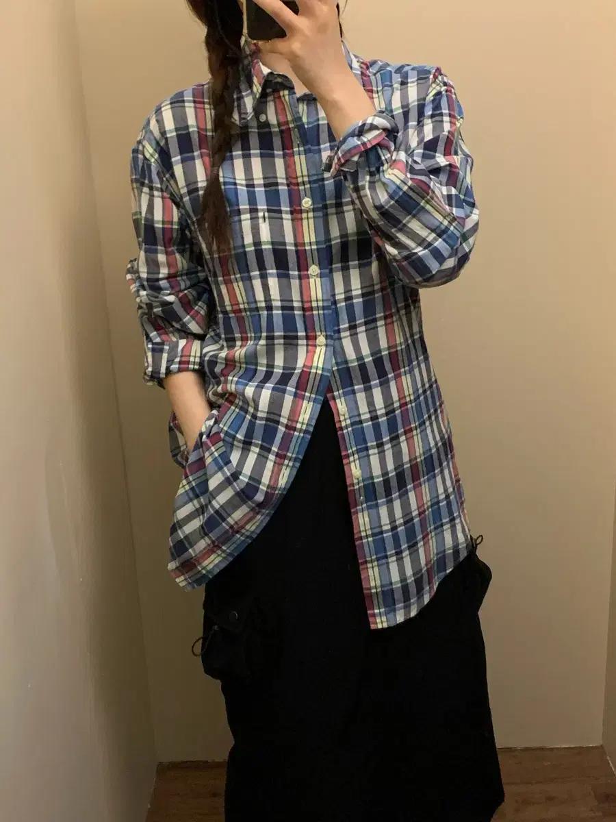 브룩스브라더스 체크 셔츠 9