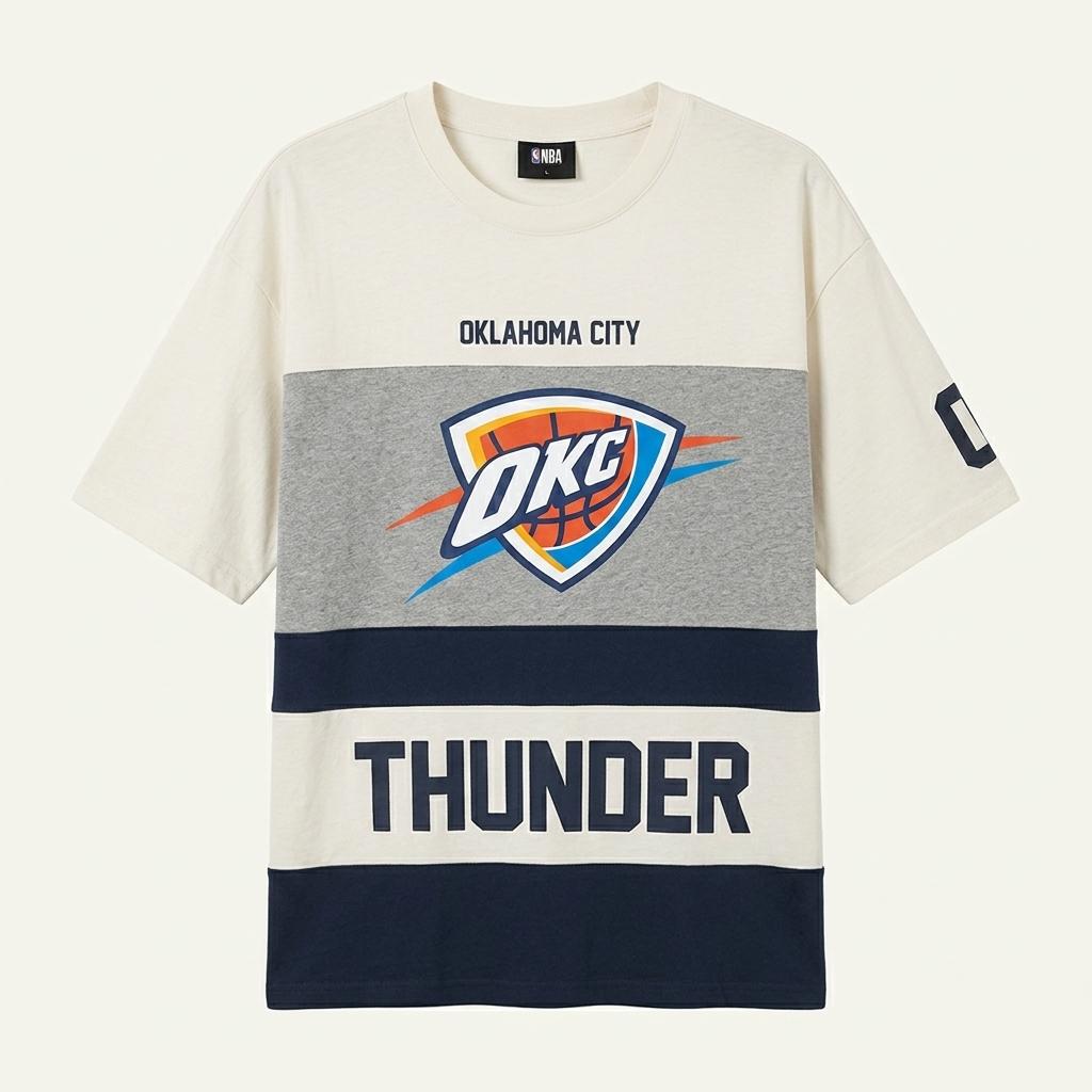 L,100 )) NBA 엔비에이 오클라호마시티 썬더 반팔티셔츠!~ 1