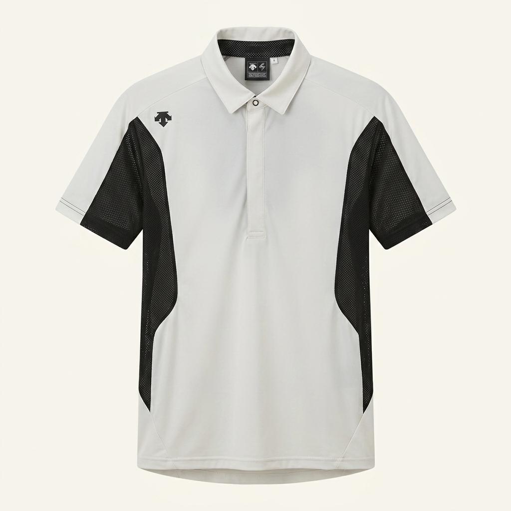 M,95 )) DESCENTE 데상트 카라 반팔티셔츠 ! 똑딱이~ 1