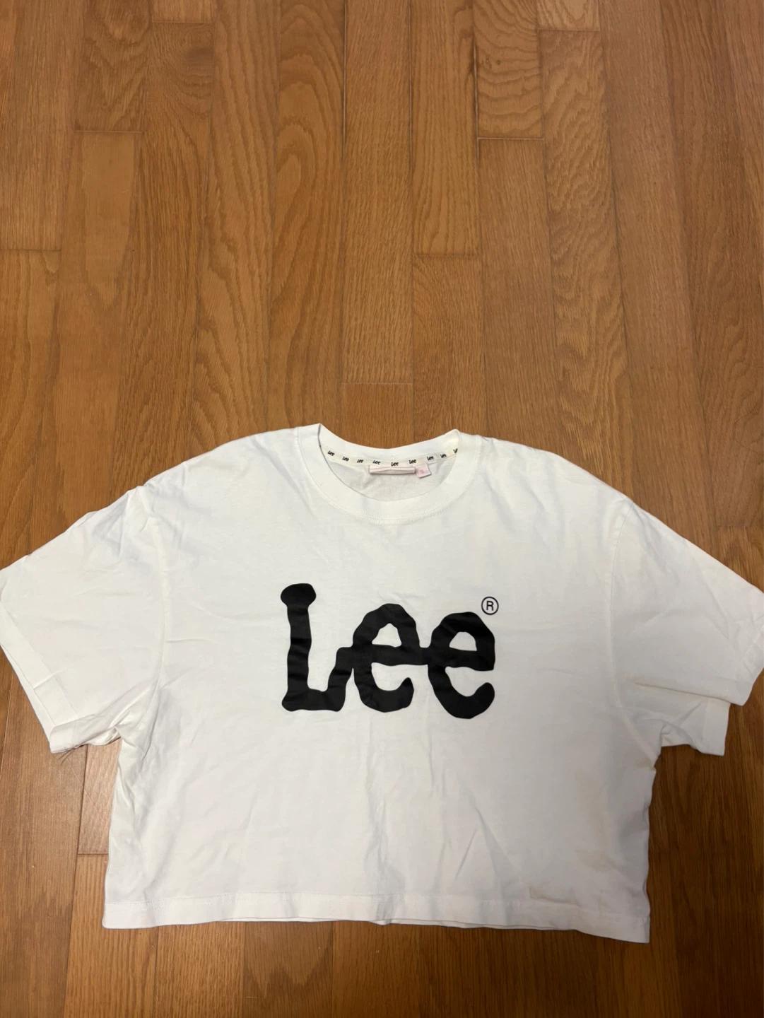 리(Lee) 크롭 반팔티 화이트 2