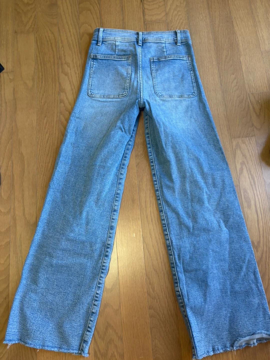 ZARA 와이드 데님 팬츠 키즈 164 2