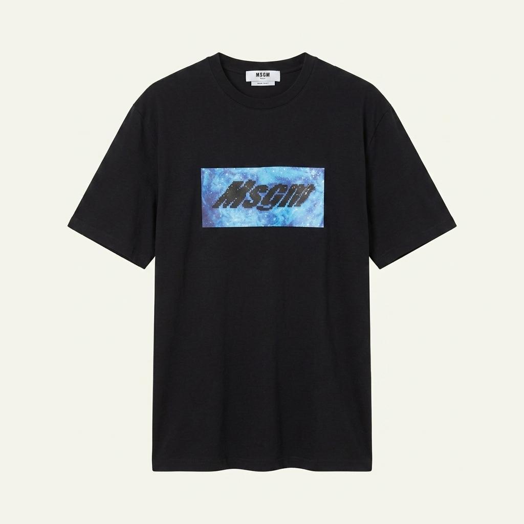 MSGM 풀로고 반팔 티셔츠 1