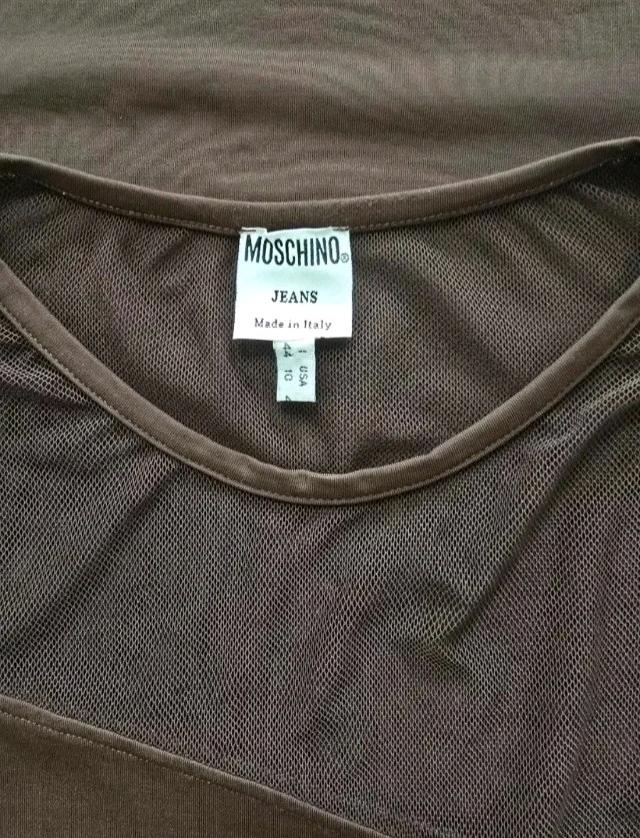 모스키노진스 사선시스루 슬리브리스 원피스 9