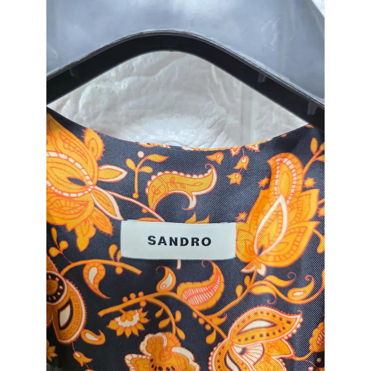Free 산드로 Sandro 슬립 원피스 D493 3