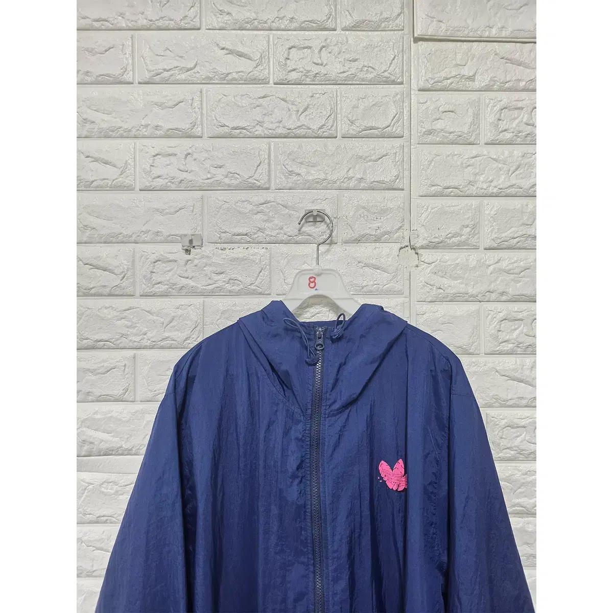 3XL 아디다스 네이비 바람막이 D170 6