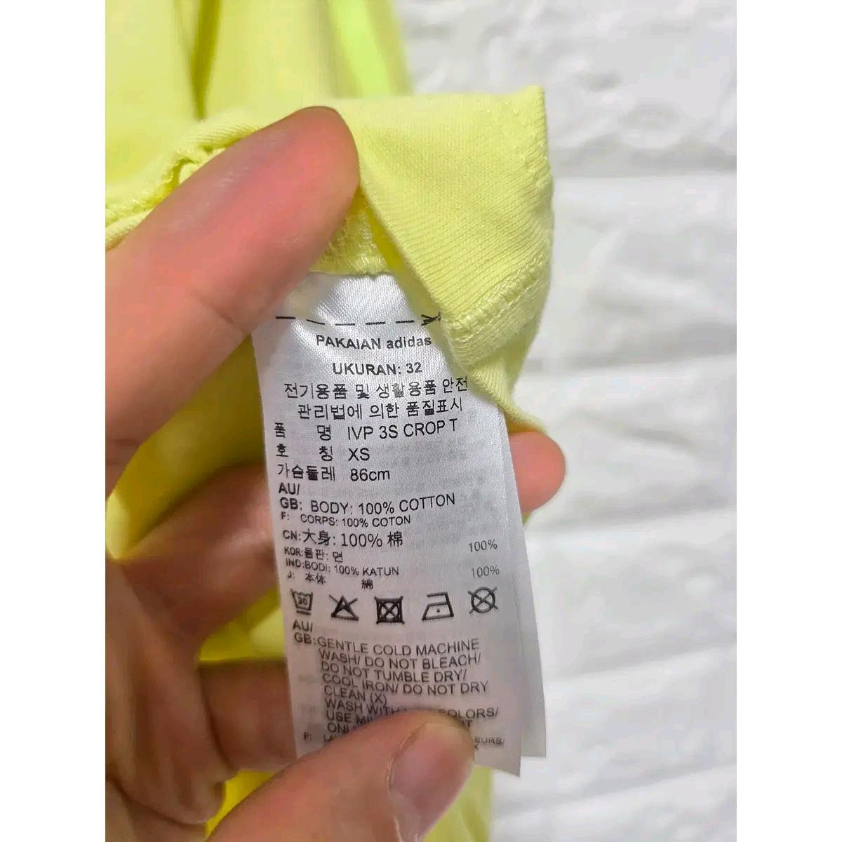 Free 아디다스 크롭 반팔 티 D500 4