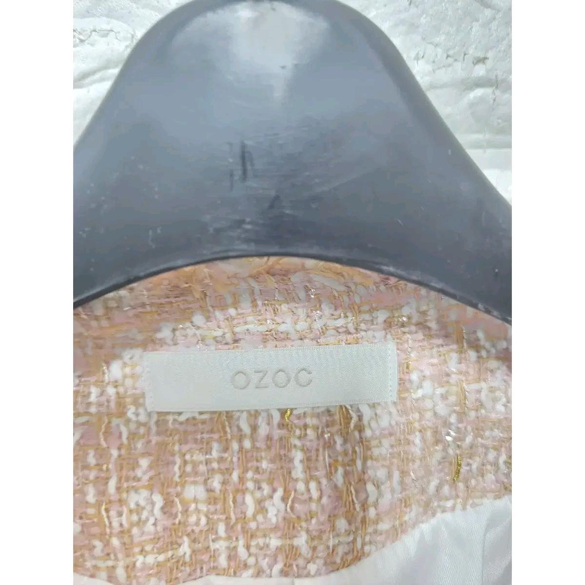 Free 오조크 OZOC 핑크 트위드 자켓 D534 3