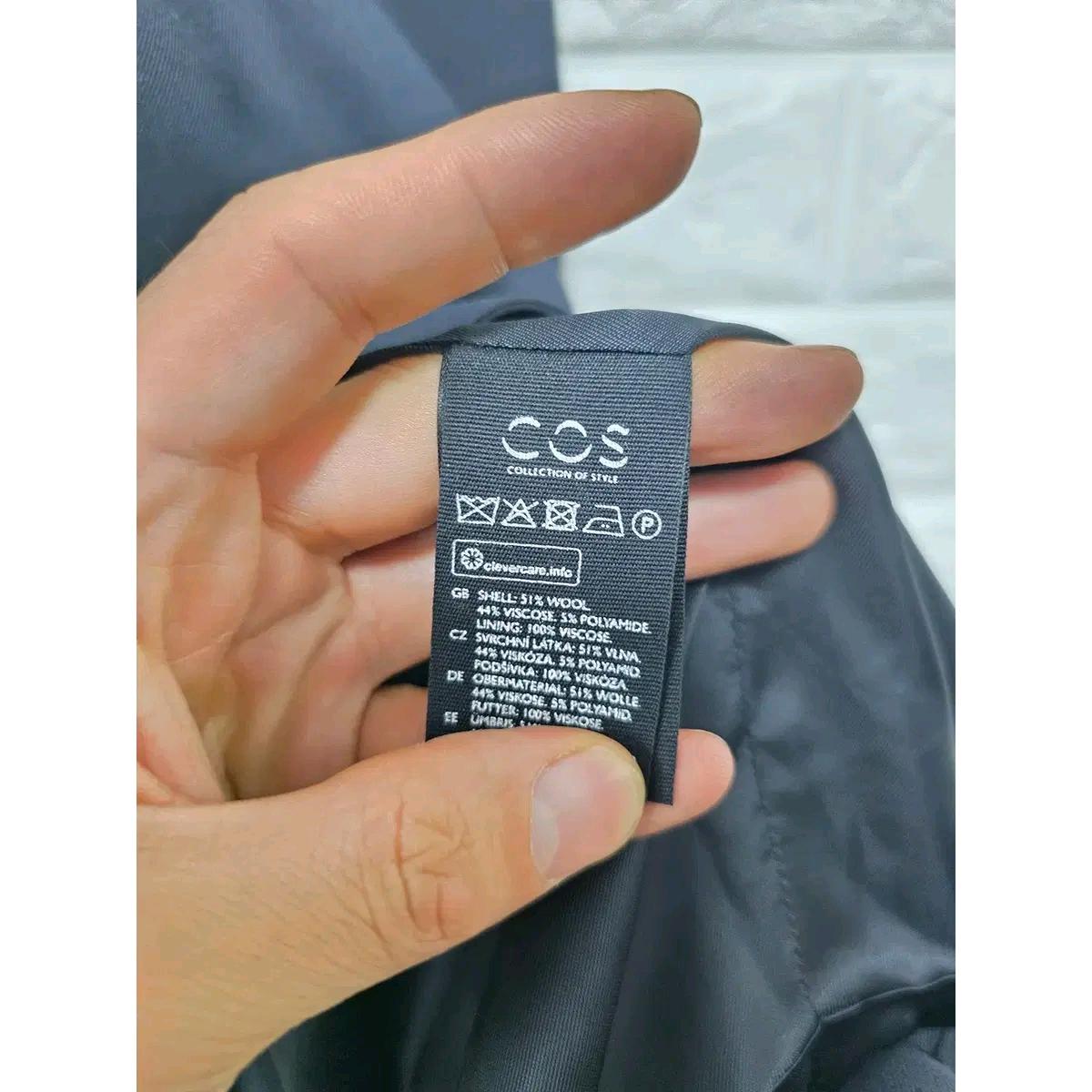 M 코스 COS 블랙 원버튼 베스트 D537 4