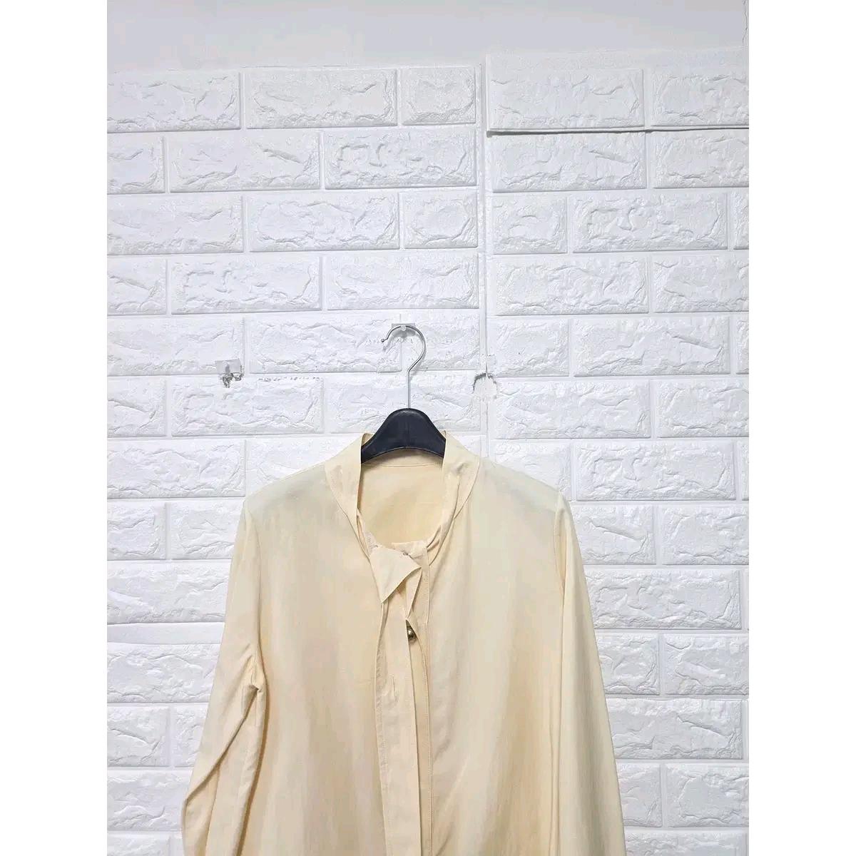 M 한섬 SJSJ 아이보리 블라우스 D550 6