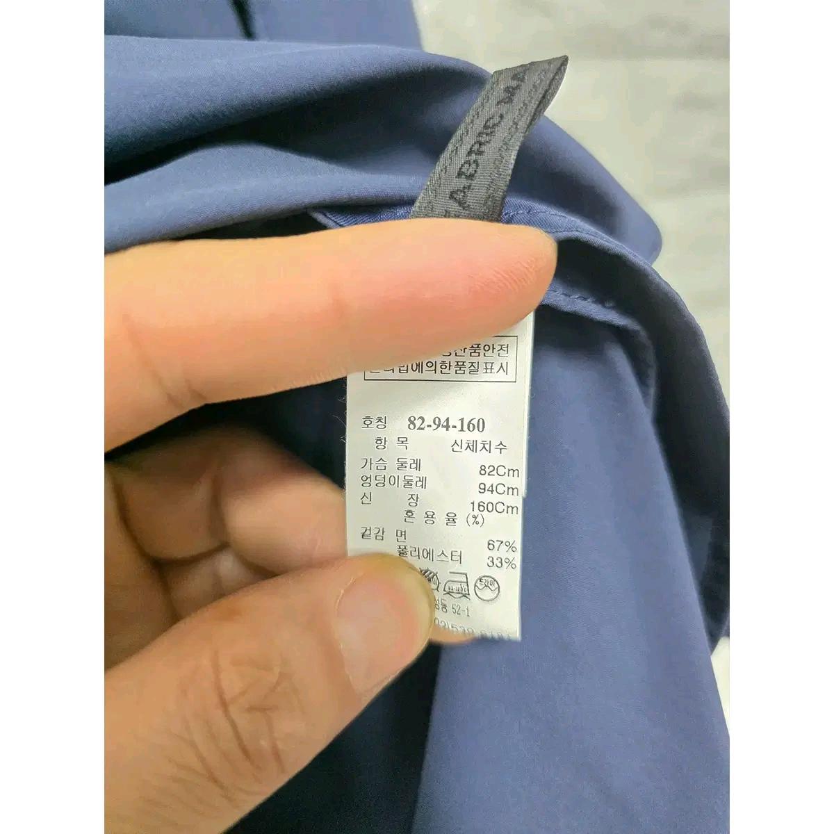 M 한섬 마인 MINE 네이비 자켓 D557 4