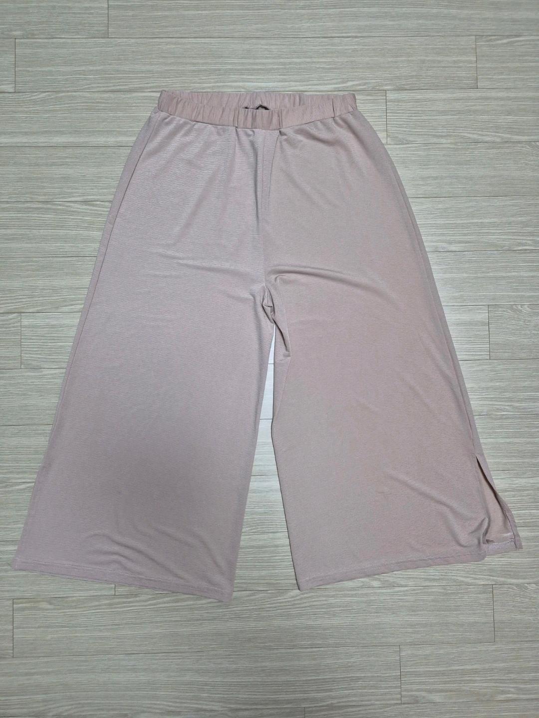 비비안 와이드 팬츠 M-L 베이지 2