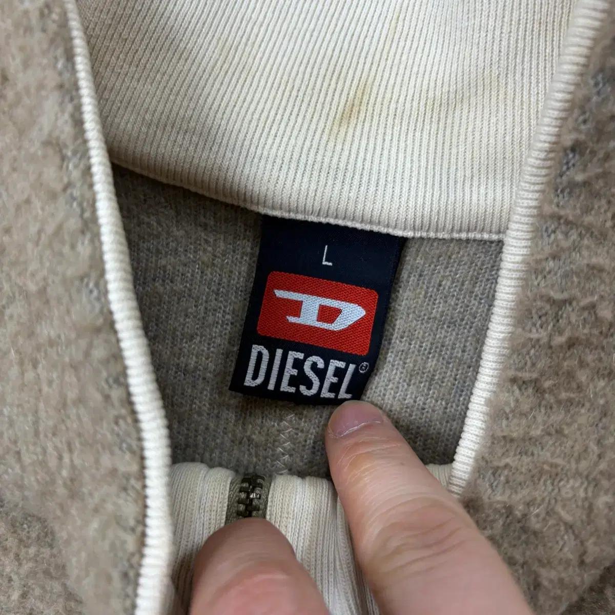 디젤 부클 배색 집업 자켓 5