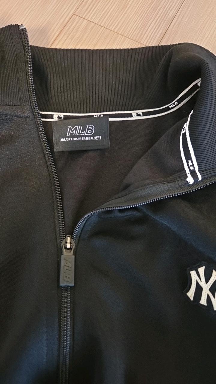 MLB NY 양키스 베이직 트랙재킷 블랙 3