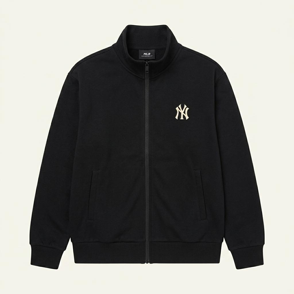 MLB NY 양키스 베이직 트랙재킷 블랙 1