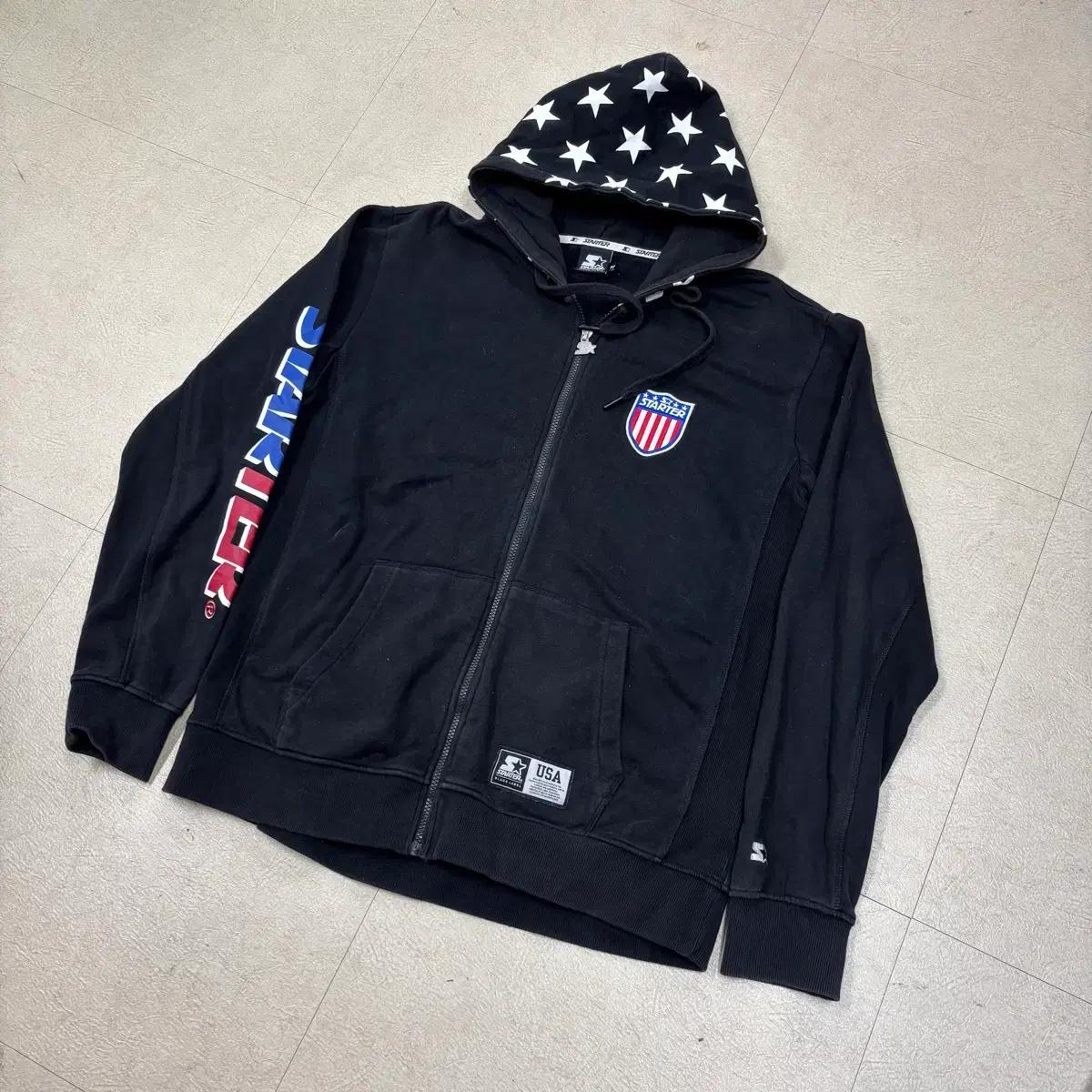 스타터 usa 로고 후드집업 2