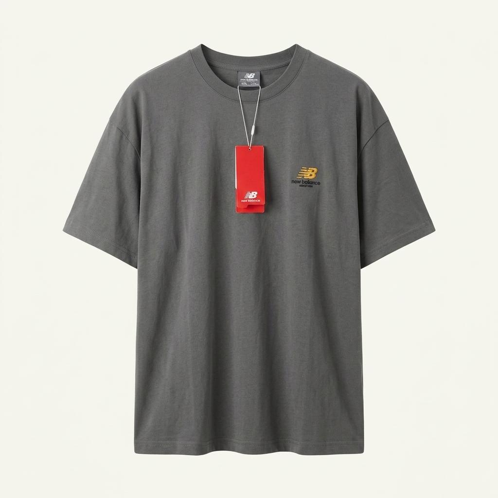 뉴발란스 로고 반팔 티셔츠 차콜 XXL 1