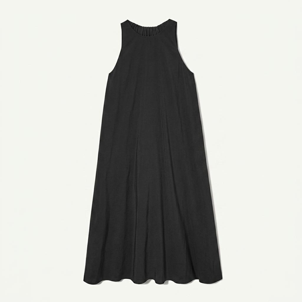 코스 COS 레이서 넥 미디 드레스 1085148001 (36size) 1
