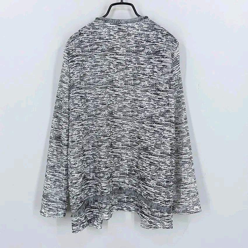 베네통 여 춘하 수술 오픈 펀칭 보카시자켓 그레이90 (HU44022) 3
