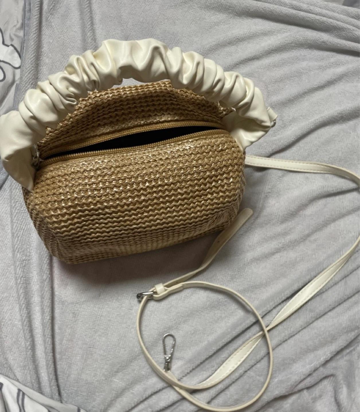 여름 라탄 셔링 핸들 크로스백 5