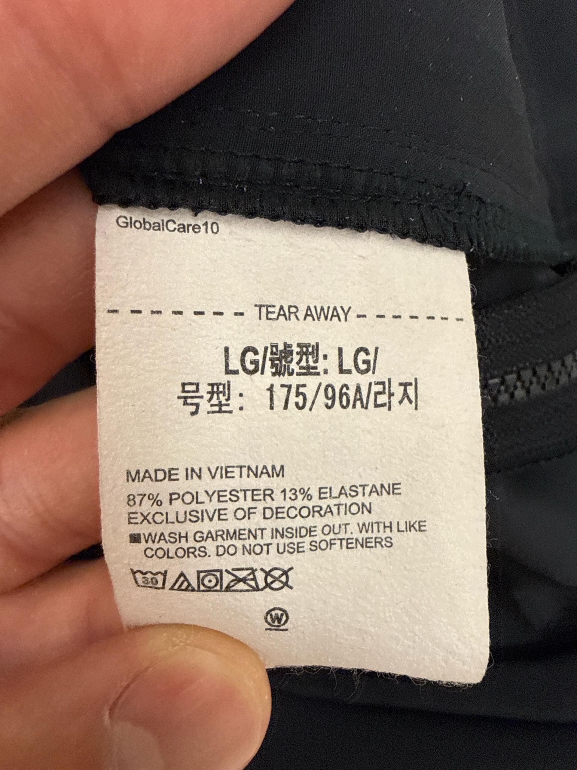 언더아머 컬러블록 기능성 긴팔 티셔츠 블랙 그레이 5