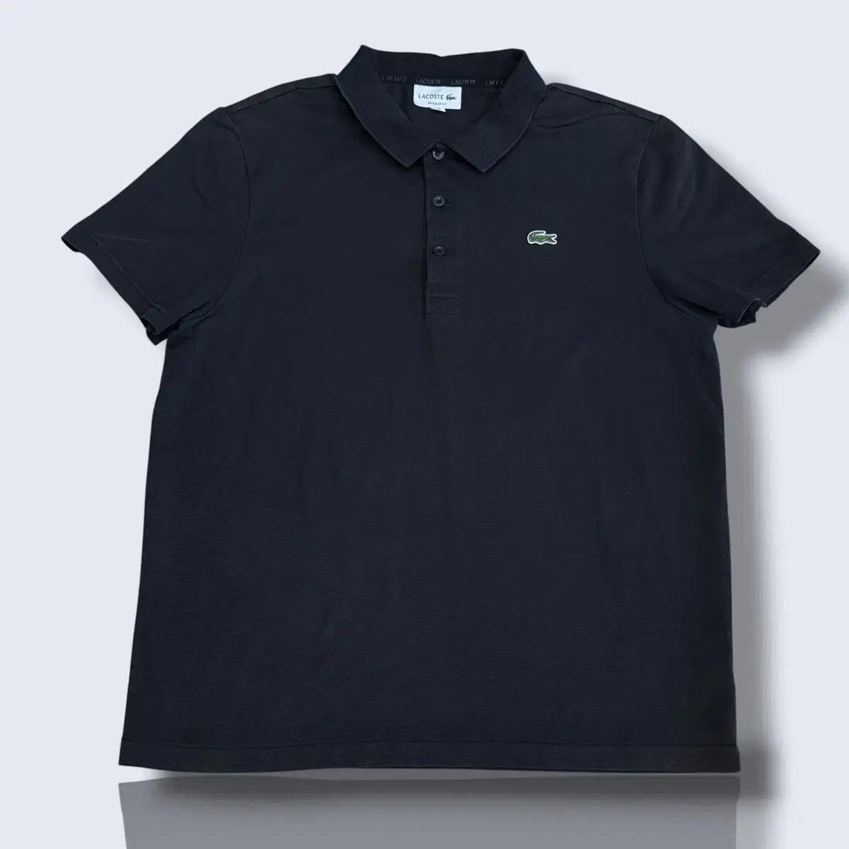 라코스테 XL 블랙 카라 반팔티 2