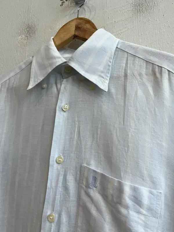 LANVIN 랑방 린넨 셔츠 Made in JAPAN (M) 3